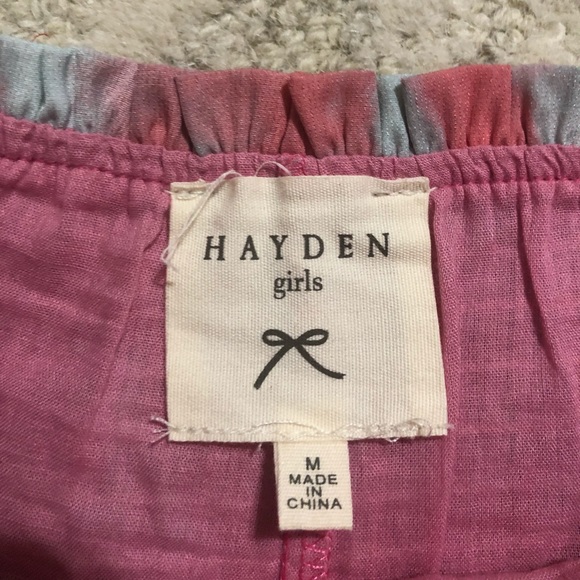 Hayden Girls size M tie dye tiered skirt! - Picture 5 of 5